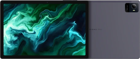 Планшет Digma Pro Wave T615 (1.8) 8C RAM6Gb ROM128Gb 10.5" In-Cell 1920x1200 4G Android 15 серый 13Mpix 5Mpix BT WiFi microSD 1Tb 7000mAh 94hrs