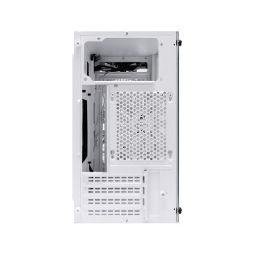 1STPLAYER FIREBASE X1, mATX, 3x120mm FRGB, White, X1-WH-3F1-W