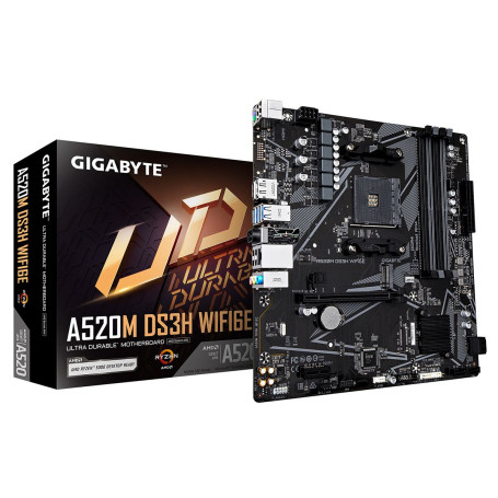 Gigabyte A520M DS3H WF6E socket AM4