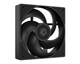 Вентилятор ID-COOLING AS-120-K 120x120x25мм (60шт./кор, PWM, резиновые углы, черный, 300-2000об/мин, супертихий) BOX