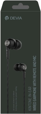 Devia Гарнитура Kintone In-Ear black (Черный)