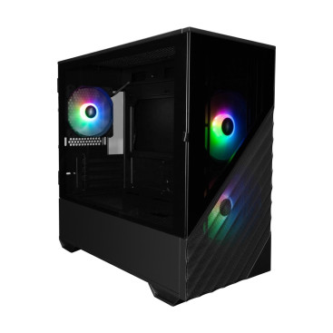 1STPLAYER DK D7 ARGB, mATX, 3x120mm ARGB, Black, D7-BK-3F7