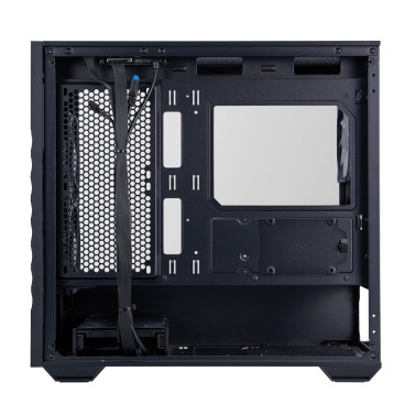 1STPLAYER DK D7 ARGB, mATX, 3x120mm ARGB, Black, D7-BK-3F7