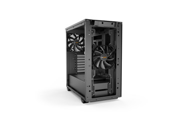 be quiet! Pure Base 500 Window, ATX, 2x140mm, Black, BGW34