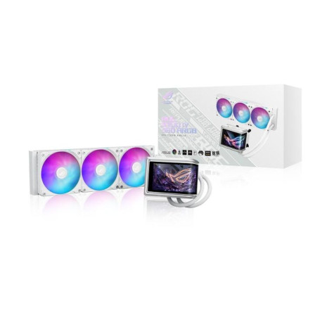 ASUS ROG RYUO IV 360 ARGB WHT, LGA1851/1700/1200/115X/AM5/AM4, 90RC01N2-B0EAY0, белый