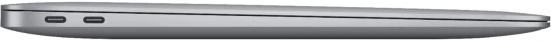 Ноутбук Apple MacBook Air A2337 M1 8 core 8Gb SSD256Gb/7 core GPU 13.3" IPS (2560x1600) macOS grey space WiFi BT Cam (MGN63HN/A)