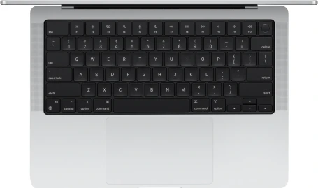 Ноутбук Apple MacBook Pro A3112 M4 10 core 16Gb SSD1Tb/10 core GPU 14.2" Liquid Retina XDR (3024x1964) macOS silver WiFi BT Cam (MW2X3LL/A)