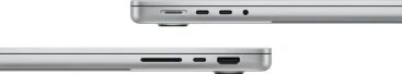 Ноутбук Apple MacBook Pro A3112 M4 10 core 16Gb SSD1Tb/10 core GPU 14.2" Liquid Retina XDR (3024x1964) macOS silver WiFi BT Cam (MW2X3LL/A)