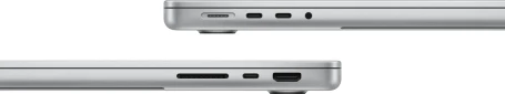 Ноутбук Apple MacBook Pro A3112 M4 10 core 16Gb SSD1Tb/10 core GPU 14.2" Liquid Retina XDR (3024x1964) macOS silver WiFi BT Cam (MW2X3LL/A)