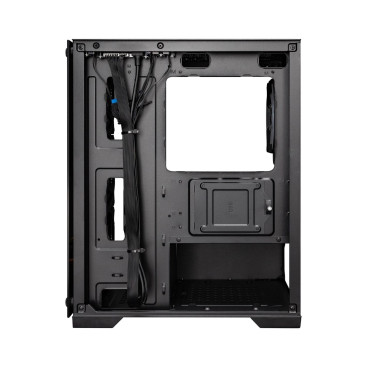 1STPLAYER FIREBASE X2-M, mATX, 4x120mm FRGB, Black, X2-M-BK-4F1