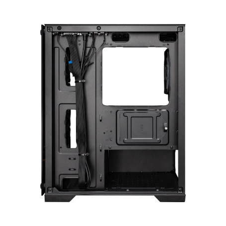 1STPLAYER FIREBASE X2-M, mATX, 4x120mm FRGB, Black, X2-M-BK-4F1