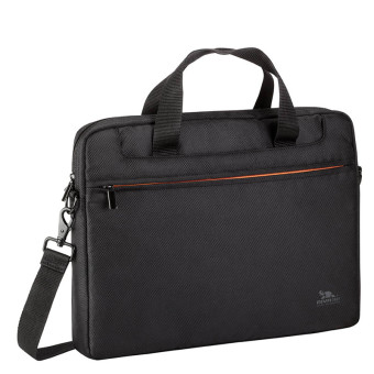 Сумка для ноутбука 15.6" Riva 8033 черный/оранжевый полиэстер (8033 BLACK)