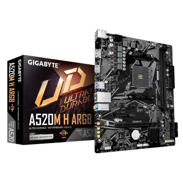 Gigabyte A520M H ARGB socket AM4