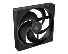 Вентилятор ID-COOLING AS-140-K 140x140x25мм (60шт./кор, PWM, резиновые углы, черный, 300-1800об/мин, супертихий) BOX