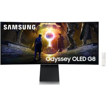 34" Samsung UWQHD S34DG852SI, серебристый