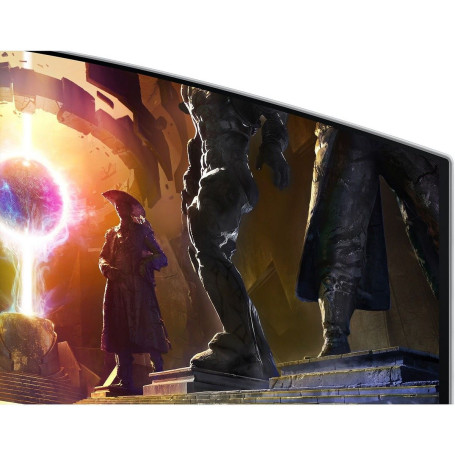 34" Samsung UWQHD S34DG852SI, серебристый
