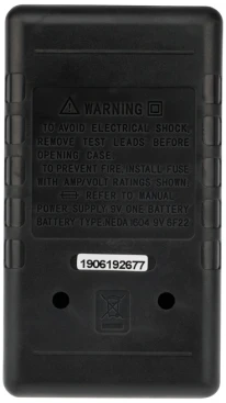 Мультиметр PROconnect M838 DT838 цифровой черный (13-3013)