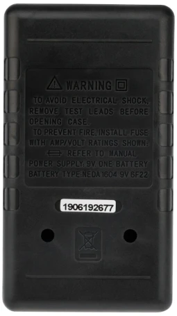 Мультиметр PROconnect M838 DT838 цифровой черный (13-3013)