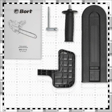 Цепная пила Bort BKS-2112 аккум. дл.шины:12" (30cm) (93418422)