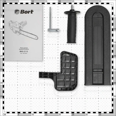 Цепная пила Bort BKS-2112 аккум. дл.шины:12" (30cm) (93418422)