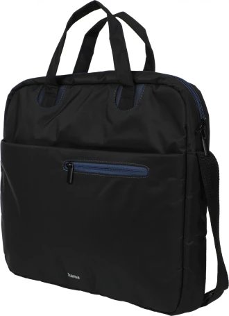Сумка для ноутбука 15.6" Hama Sydney черный/синий полиэстер (00216519)