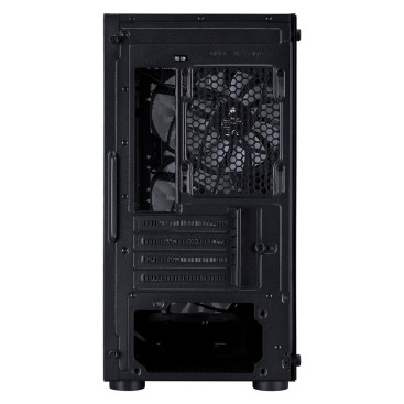 1STPLAYER FIREBASE X3-M, mATX, 4x120mm FRGB, Black, X3-M-BK-4F1