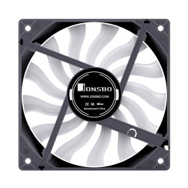 Вентилятор JONSBO Black 12020 120х120х20мм (68шт/кор, 1100об/мин, черный) Retail