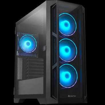 CHIEFTEC APEX GA-01B-TG-OP, ATX, 3x120mm, Black