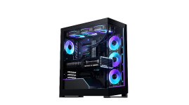 PHANTEKS NV5S, ATX, 4x120mm ARGB, Black, PH-NV523s_DBK01