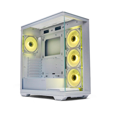 XASTRA Q600 4ARGB-C10-WH, ATX, Aquarium, 3x120mm ARGB, White, Q600-4FM12A-C10-WH