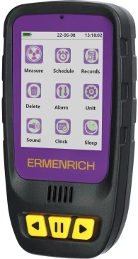 Дозиметр Ermenrich Ping RD40 фиолетовый/черный (84640)
