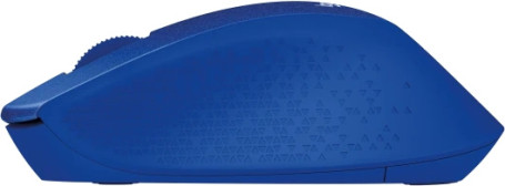 Logitech M331 Silent Plus, беспроводная, 1000dpi, синий