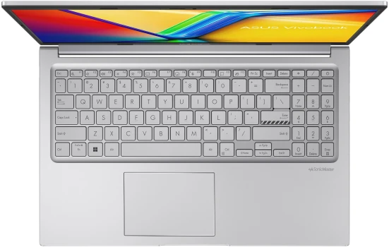 Ноутбук Asus Vivobook 15 X1504ZA-BQ1104 Core i3 1215U 8Gb SSD512Gb Intel UHD Graphics 15.6" IPS FHD (1920x1080) без ОС silver WiFi BT Cam (90NB1022-M01MB0)