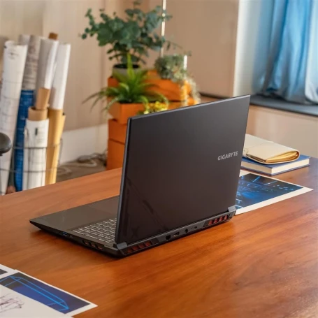Ноутбук Gigabyte G6X Core i7 13650HX 16Gb SSD512Gb NVIDIA GeForce RTX4050 6Gb 16" IPS FHD+ (1920x1200) FreeDOS grey WiFi BT Cam (9MG-42KZ853SD)