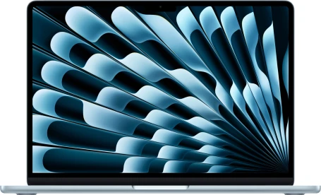 Ноутбук Apple MacBook Air A3240 M4 10 core 16Gb SSD256Gb/8 core GPU 13.6" Liquid Retina (2560x1664) macOS lt.blue WiFi BT Cam (MC6T4LL/A)