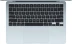 Ноутбук Apple MacBook Air A3240 M4 10 core 16Gb SSD256Gb/8 core GPU 13.6" Liquid Retina (2560x1664) macOS lt.blue WiFi BT Cam (MC6T4LL/A)