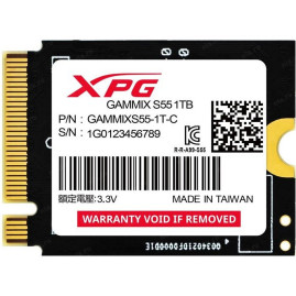 ADATA XPG GAMMIX S55 1TB M.2 2230 PCIe Gen4x4 SGAMMIXS55-1T-C