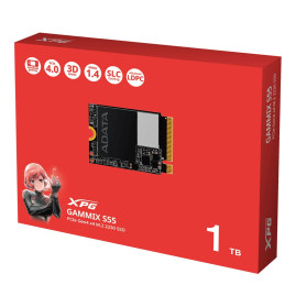 ADATA XPG GAMMIX S55 1TB M.2 2230 PCIe Gen4x4 SGAMMIXS55-1T-C