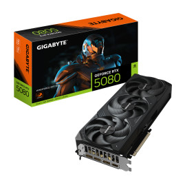 Gigabyte NVIDIA GeForce RTX 5080 WINDFORCE SFF 16GB GDDR7 256bit 3xDP HDMI 3FAN (GV-N5080WF3-16GD)