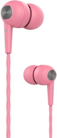 Devia Наушники Kintone Headset pink (Розовый)