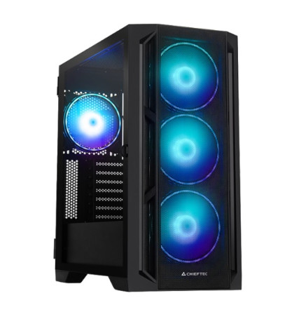 CHIEFTEC APEX LUMO GA-01B-L-OP, ATX, 4x140mm ARGB, Black
