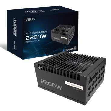 ASUS PRO-WS-2200P, 2200W, ASUS-PRO-WS-2200P, черный