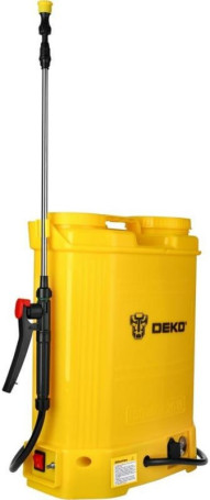 Опрыскиватель Deko DKSP10 аккум. ранц. 16л желтый (065-0954)
