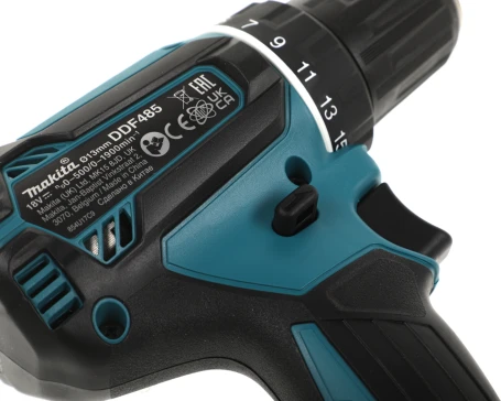 Дрель-шуруповерт Makita DDF485RF аккум. патрон:быстрозажимной (кейс в комплекте)