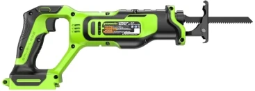 Сабельная пила Greenworks GPT-BLRS-1 аккум. 3000ход/мин (1200607)