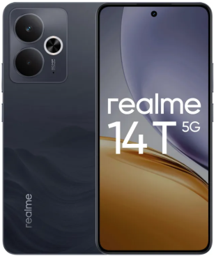 realme 14T 8/128 ГБ черный