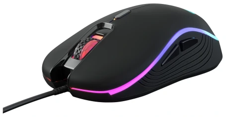 Оклик 723GM, проводная, 3200dpi, черный