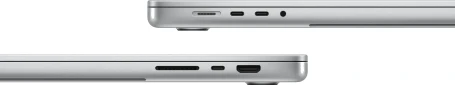 Ноутбук Apple MacBook Pro A3403 M4 Pro 14 core 24Gb SSD512Gb/20 core GPU 16.2" Liquid Retina XDR (3456x2234) macOS silver WiFi BT Cam (MX2T3HN/A)