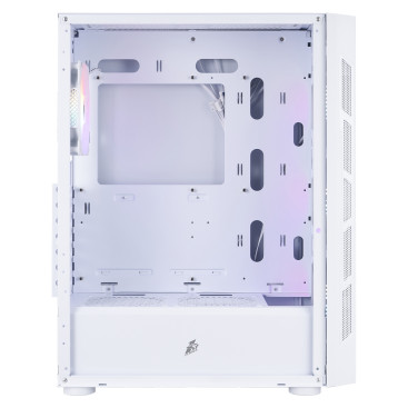 1STPLAYER FIREBASE XP, ATX, 4x120mm FRGB, White, XP-WH-4F1-W