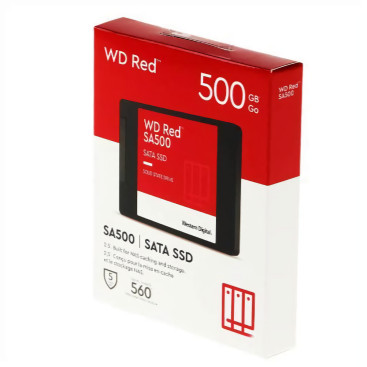 WD Red SA500 500GB 2.5" SATA 6Gb/s 560/530 WDS500G1R0A (Retail)